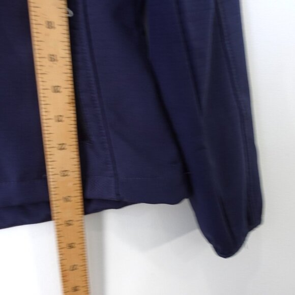 REGATTA Blue Hooded Jacket Women XS Soft Shell Zip Stretch Outdoor Trails Ared - Picture 8 of 15